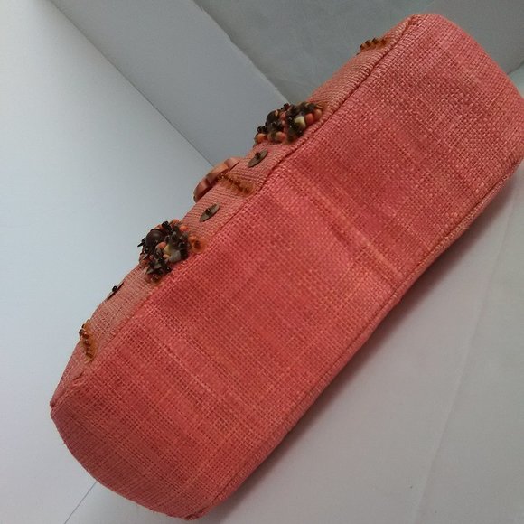 Sun & Sand Naturally Shoulder Bag Color Orange/ Brown NWT - Picture 7 of 9